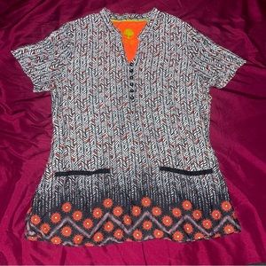 Healing Hands Scrub Top